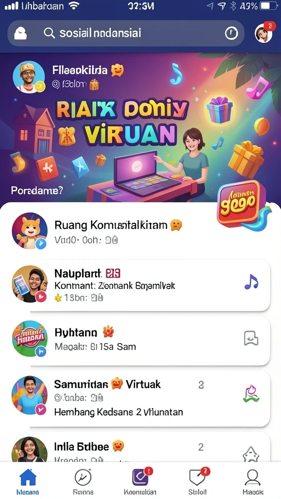 555f - Karakter karakter pilihan yang beragam.