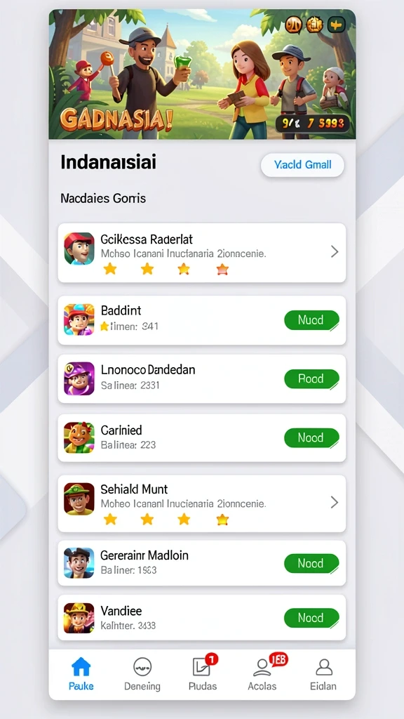 bromo77 - Lingkungan game yang penuh warna dan beragam.