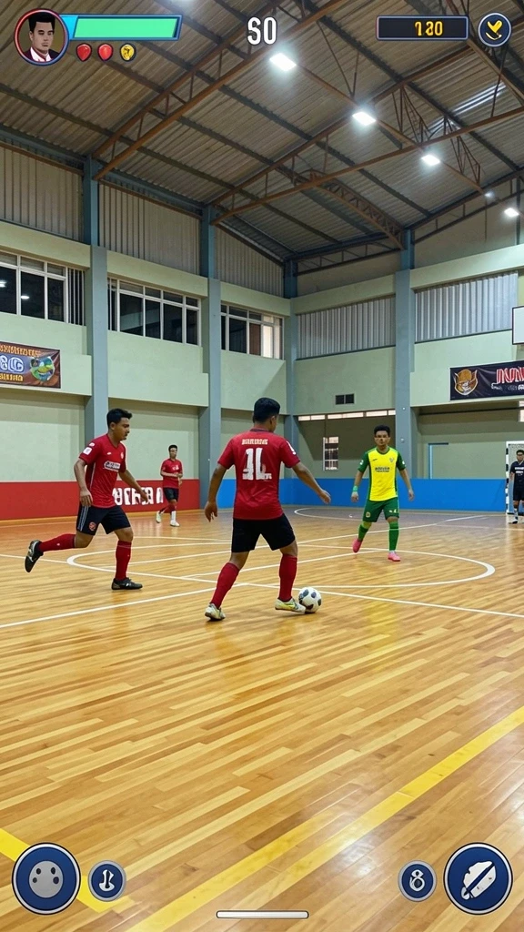 cuanhoki - Tampilan antarmuka aplikasi yang menarik.