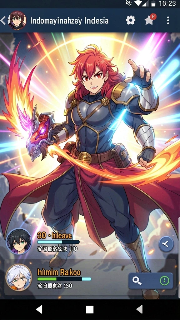 hokigame - Screenshot menunjukkan mode permainan kompetitif yang menantang.