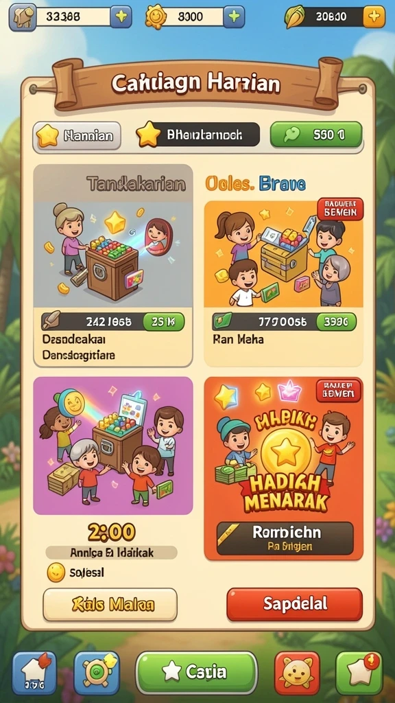 mentari138 - Screenshot menunjukkan tampilan level awal MENTARI138.