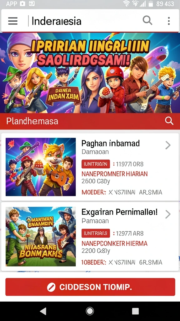 vc55 - Screenshot dari level baru yang penuh tantangan.