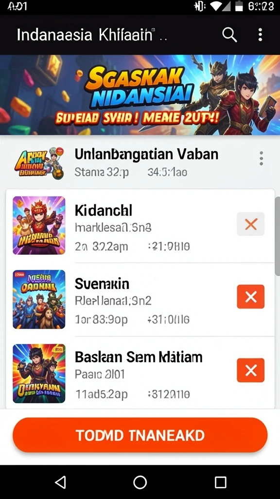 waslot - Layar utama dengan berbagai pilihan permainan slot.